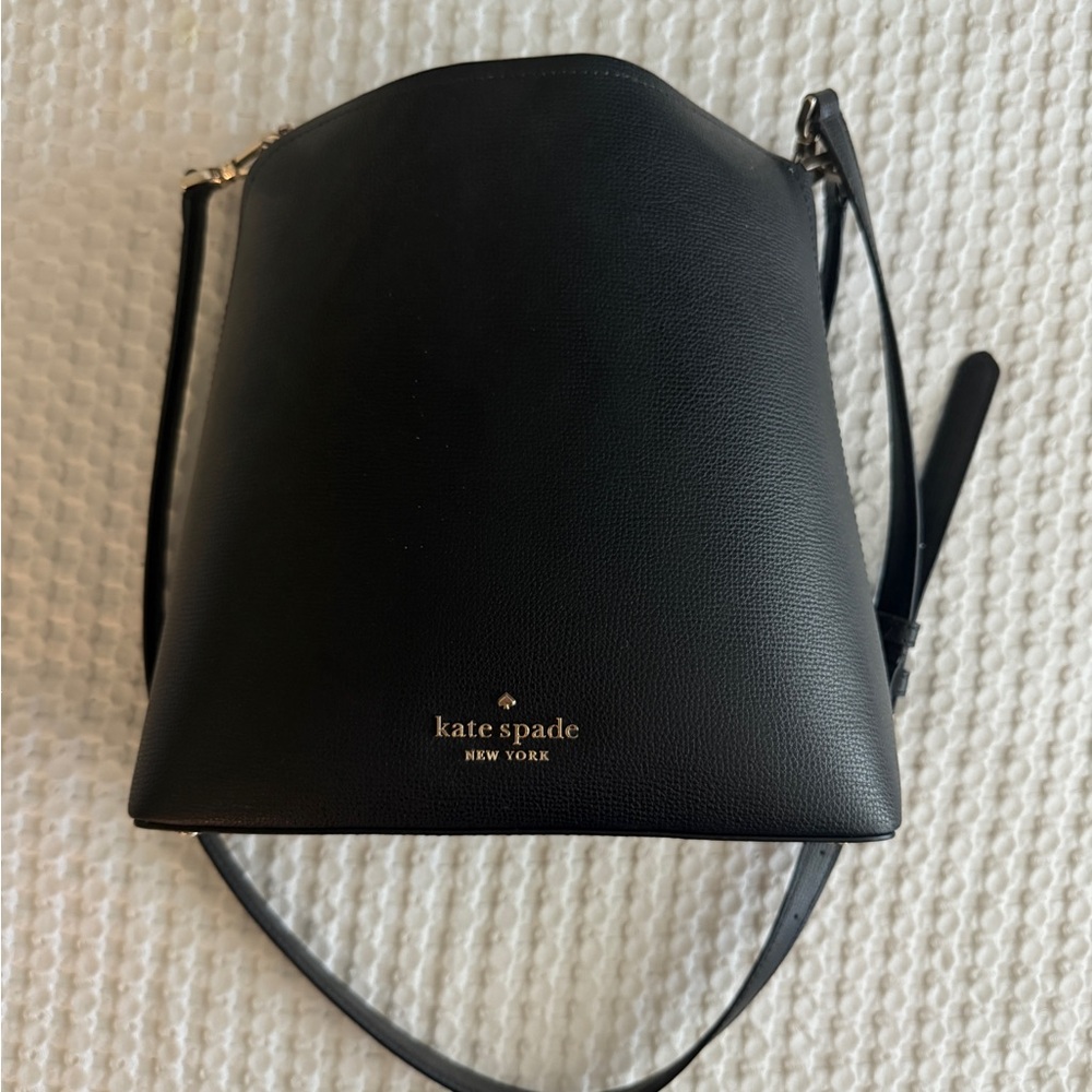 Kate Spade Black Leather Crossbody Bag